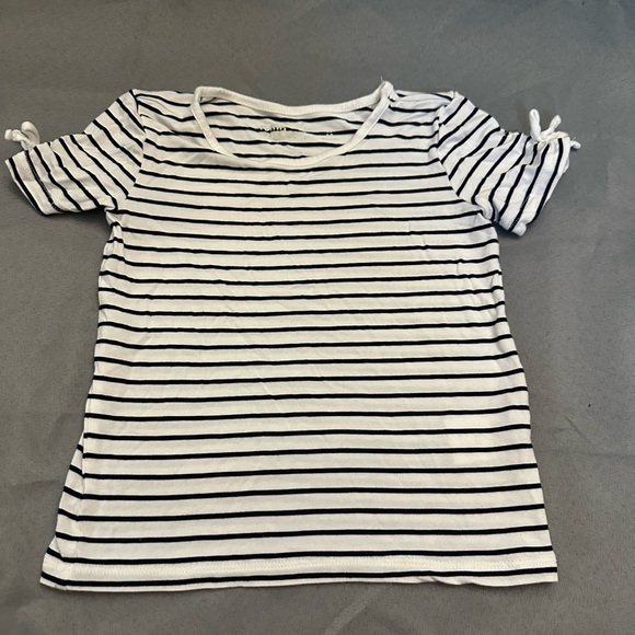 Striped Short Sleeve Kids Tee - Picture 1 of 5